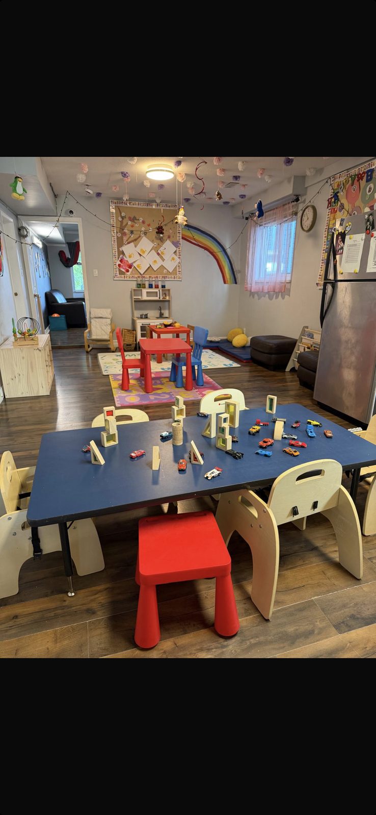 Spring Childcare indoor classroom and play space